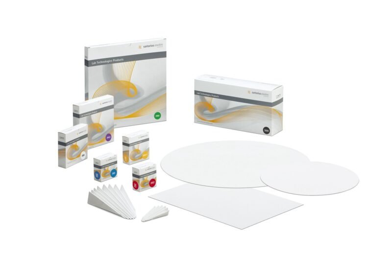 Papeles cuantitativos Gr. 389, 125mm sin esterilizar, 100u