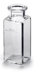 Celda de muestra de vidrio 1" cuadrado 25 ML