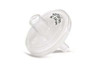 Filtro de jeringa Minisart® RC (Celulosa regenerada) Ø15mm 0.45 µm. No estéril x 50u.