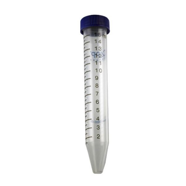 Tubo cónico para centrifuga estéril 15ml x 25u.