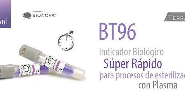 Indicador biológico de peróxido de hidrógeno (FDA) 30 min x 50 u.