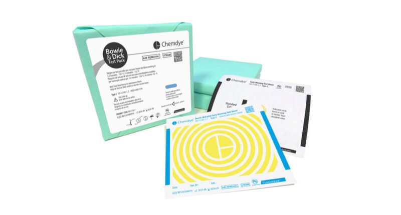 Paquete de prueba Bowie & Dick (ISO 11140-5) (FDA) x 20 u.