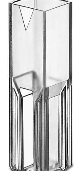 Cubeta UV semimicro 1,5 - 3ml x 100u.
