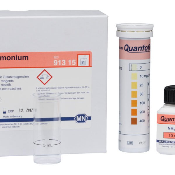 Tiras reactivas semicuantitativas QUANTOFIX Amonio x 100u