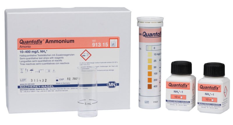 Tiras reactivas semicuantitativas QUANTOFIX Amonio x 100u