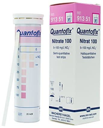 Tiras reactivas semicuantitativas QUANTOFIX Nitrato x 100u