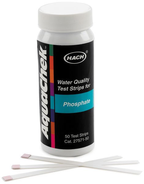 Tiras reactivas de fósforo, ortofosfato (reactivo), 0-50 mg / L x 50u