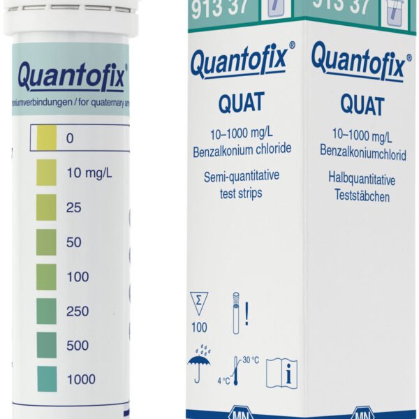 Tiras QUANTOFIX Benzalkonium chloride x 100 tiras