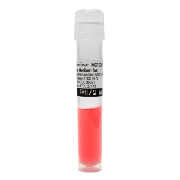 Medio de cultivo con indicador de pH para G. stearothermophilus, B. subtilis, B. atrophaeus y B. pumilus x 50 u.