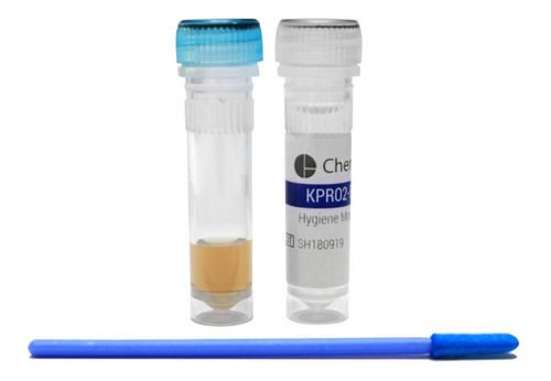 Sistema de control de la higiene para detectar proteínas residuales en superficies x 18u.