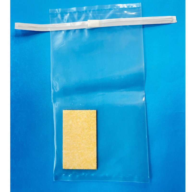 Bolsa de muestreo Estéril de 540 ml con esponja x 100u