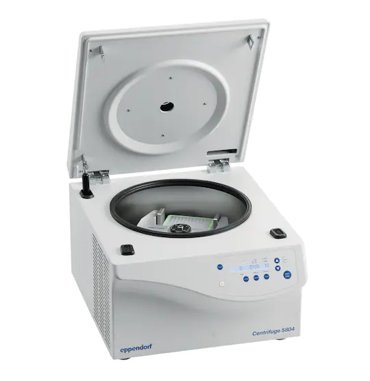Centrífuga refrigerada 5804 R G con rotor S-4-72 para tubos cónicos de 15/50 ml