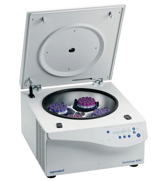 Centrífuga 5810 G con rotor S-4-104 para tubos cónicos de 15/50 ml