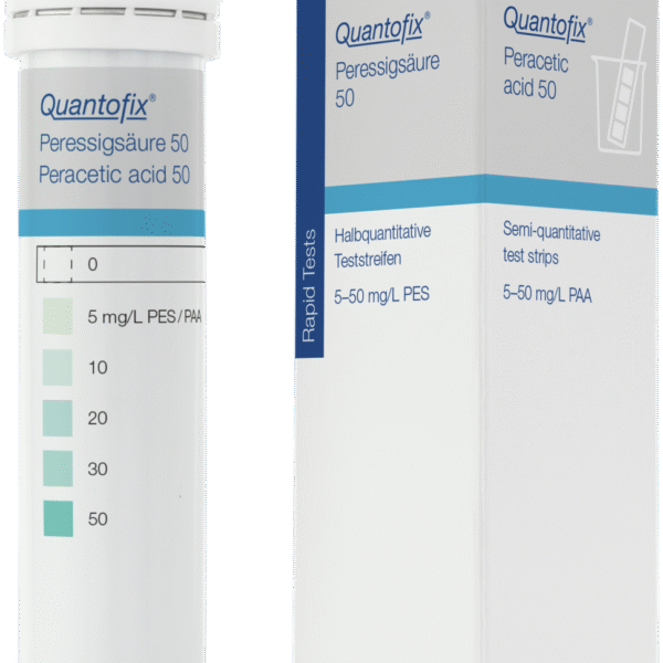 Tiras QUANTOFIX® Ácido peracético 50 x 100 u