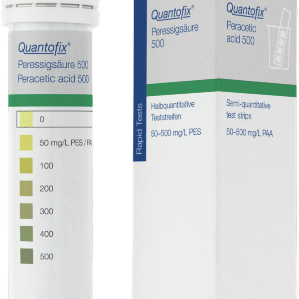 Tiras QUANTOFIX Ácido peracético 500 x 100u