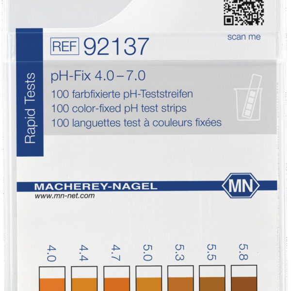 Tiras indicadoras de pH-Fix 4.0-7.0 x 100u