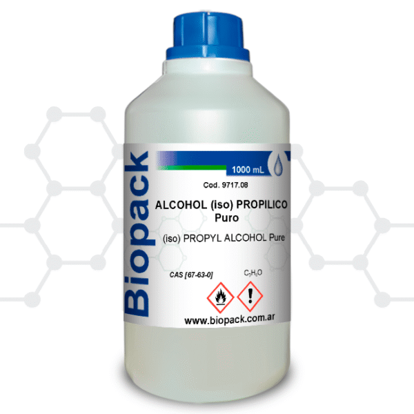 Alcohol Isopropilico Puro X 1000 mL