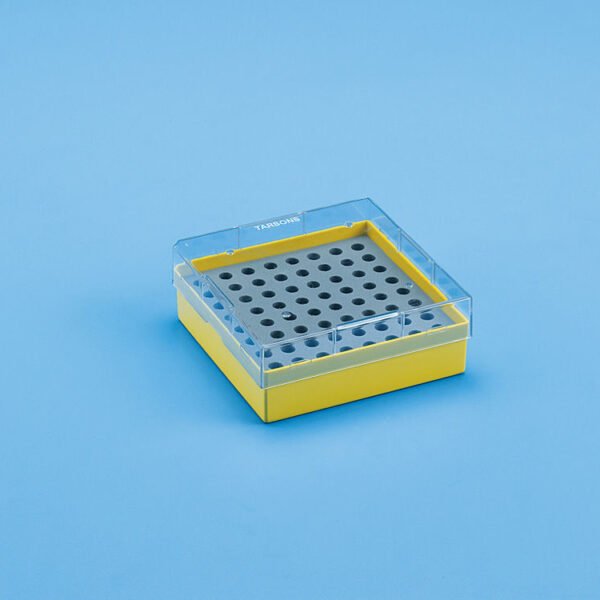 Caja Para Microtubos De 0,5 ml Materia: PC/LDPE para 81 tubos