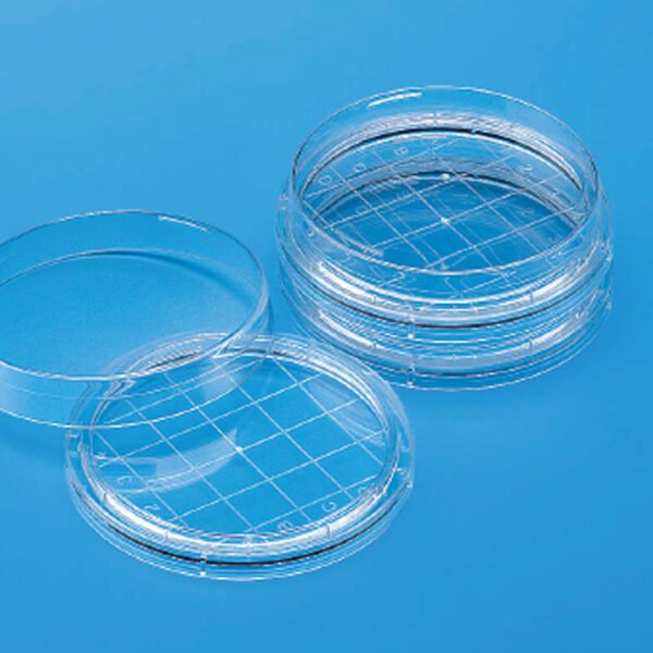 Placas de Petri de contacto tipo RODAC PS marca GOSSELIN Ø65 H14,2 para microbiología c/ TAPA CURVA. Blister de 20 unidades selladas y segundo envoltorio sellado en toda la caja. Caja por 720 unidades (No se fraccionan)