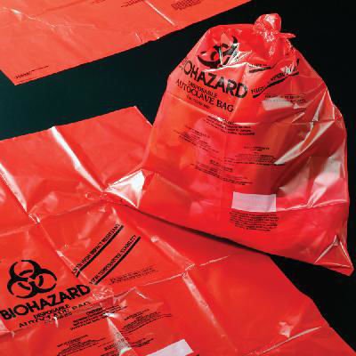 Bolsa Roja Autoclave x 200 u