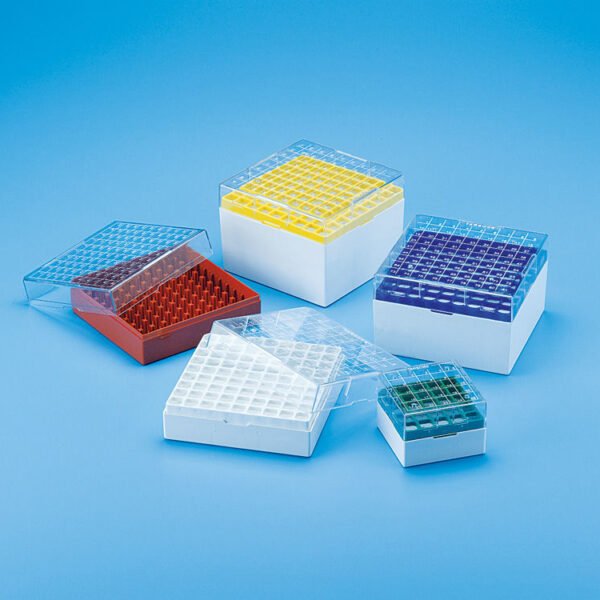 Criocaja PC para 81 microtubos de 1,5-2ml.