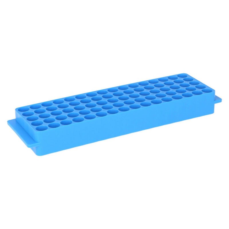 Gradilla PP reversible para 80 tubos de 0,2 / 0,5ml o 1.5 ml / 2ml