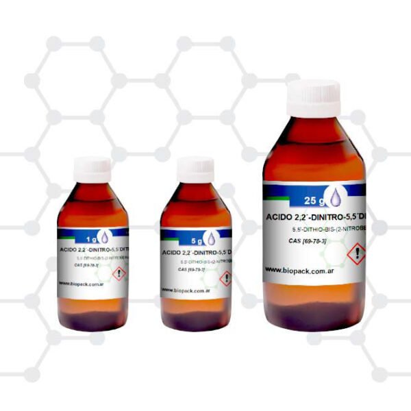 ACIDO 2,2-DINITRO-5,5DITIODIBENZOICO p.a x 5 g