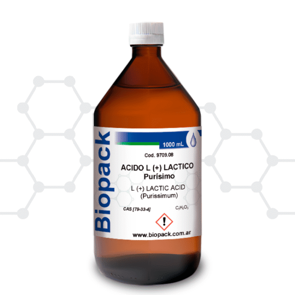 ÁCIDO L(+) LÁCTICO Purísimo x 1000 mL