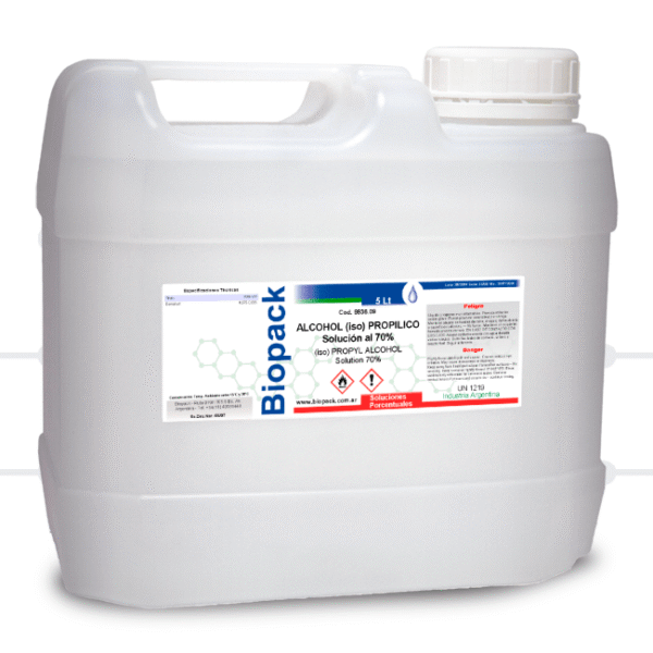 ALCOHOL ISOPROPILICO AL 70% x 5000 mL