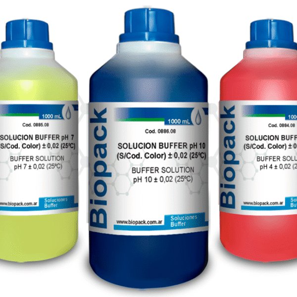 SOLUCION BUFFER pH-10 AZUL x 500 mL