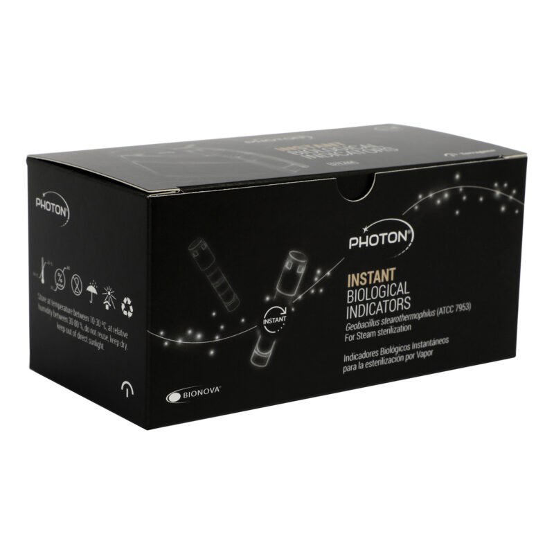 Kit de paquete de prueba de vapor instantáneo (con integrador de frente móvil) Photon x 25u. - Imagen 2