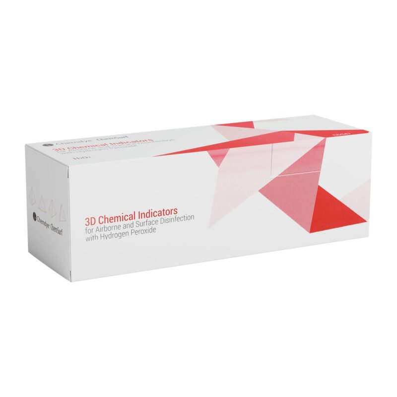 Indicador químico para desinfección de salas VHP x 100u. - Imagen 2