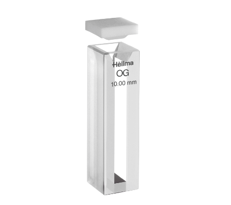 Cubeta Semimicro Vidrio Óptico 10 mm