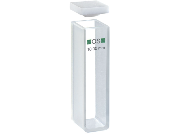 Cubeta micro vidrio óptico 10 mm