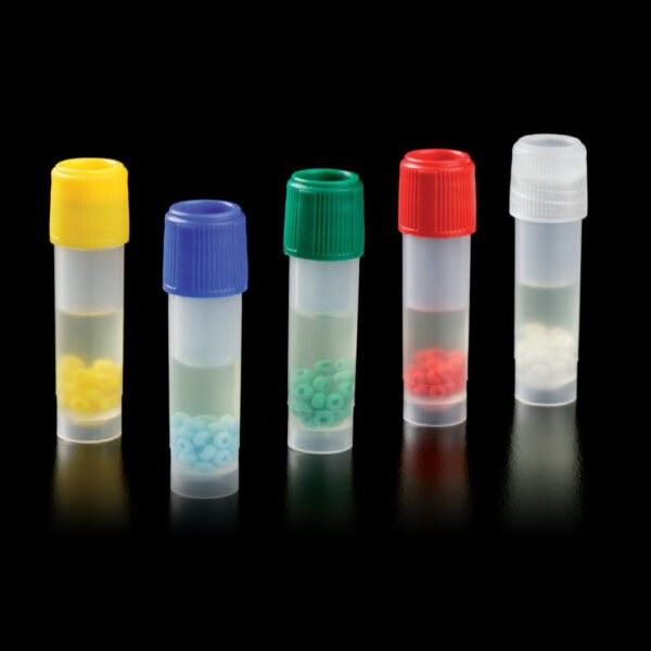 Crioperlas para la conservación de cepas microbiológicas color variado x 100u