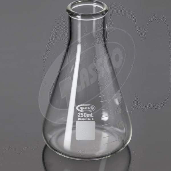 Erlenmeyer graduado Glassco