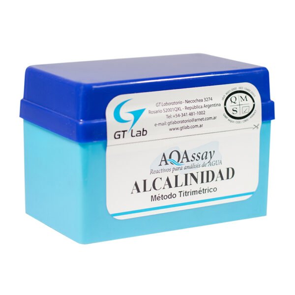 Test Alcaninidad rango 2-300 mg/l x 50 determinaciones