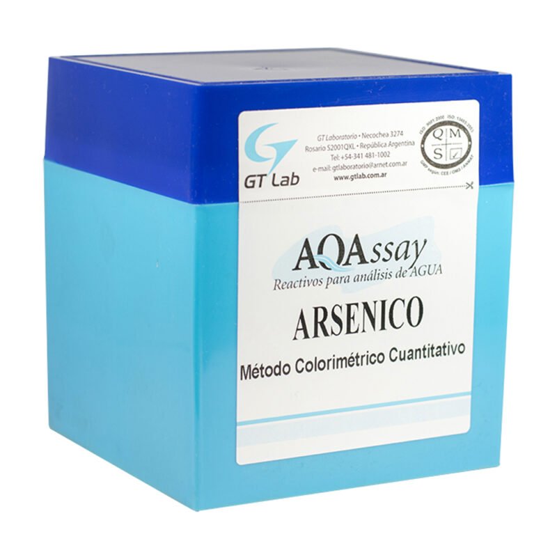 Kit Arsénico rango 5-200 ug/l x 25 determinaciones