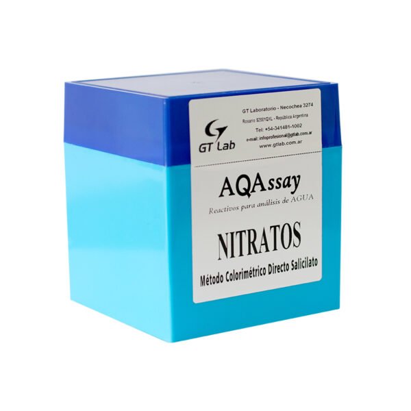 Test nitratos rango 0,5-100 mg NO3/l x 30 determinaciones