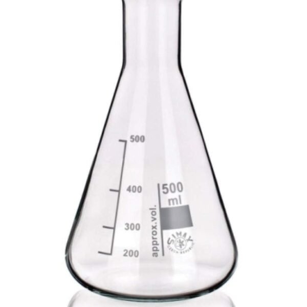 Erlenmeyer graduado boca angosta