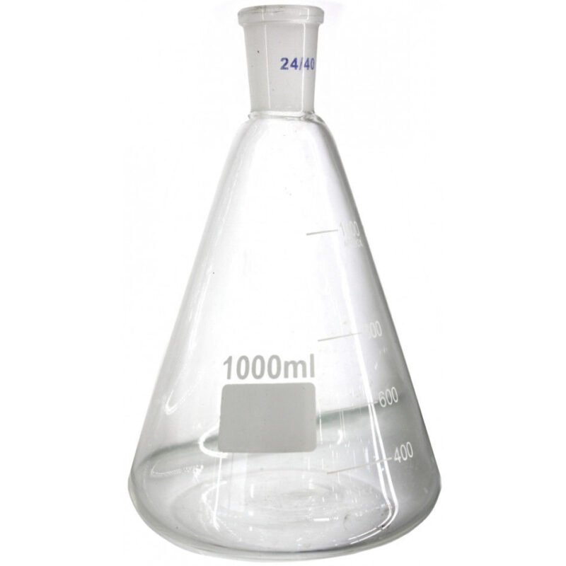 Erlenmeyer graduado con boca hembra esmerilada - Imagen 2