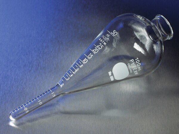 Tubos de centrífuga forma trompo ó pera graduado hasta 100 ml